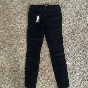 Size 29 black Paige midrise ultra skinny jeans